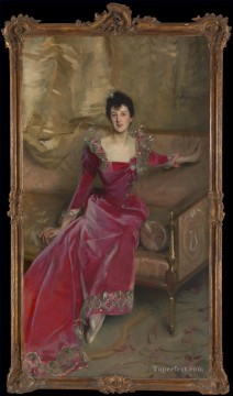 La señora Hugh Hammersley retrato John Singer Sargent Pinturas al óleo